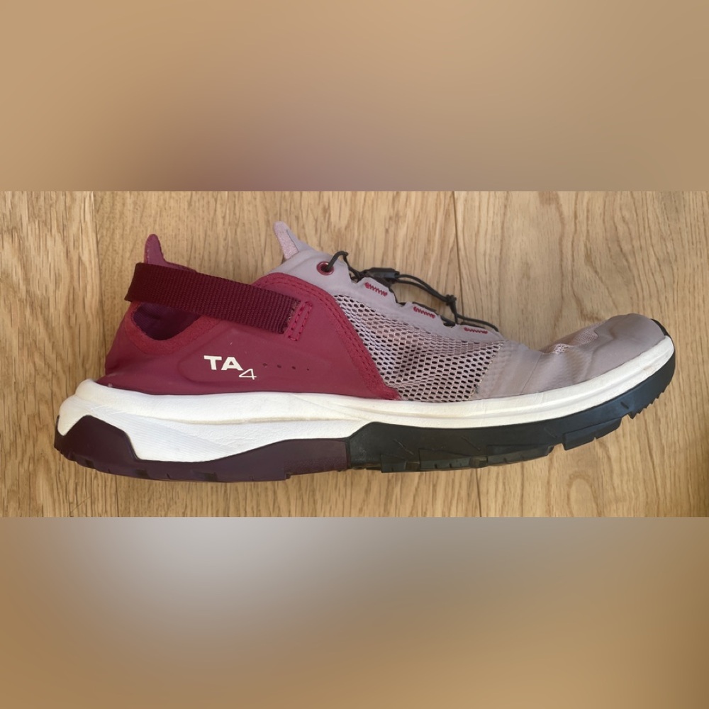 Salomon TA-4 Women's Pink Trail Sneakers - Picture 3 of 6